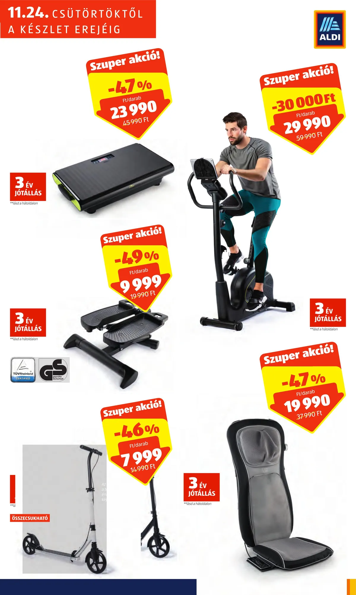 Aldi akciós újság Tatabanya 11.24–11.26 – 15. oldal