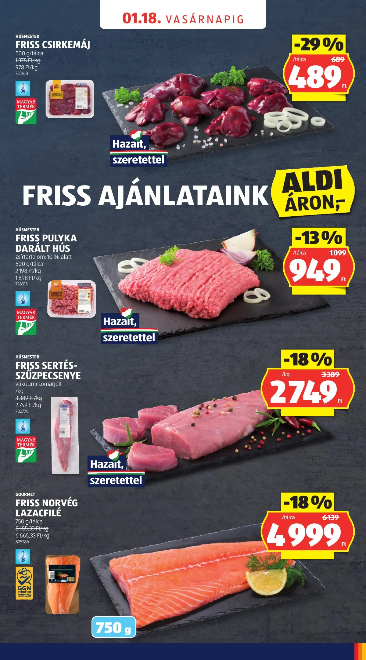 Aldi akciós újság Ujranyitas baja dozsa gyorgy ut 87 01.17–01.17 – 3. oldal