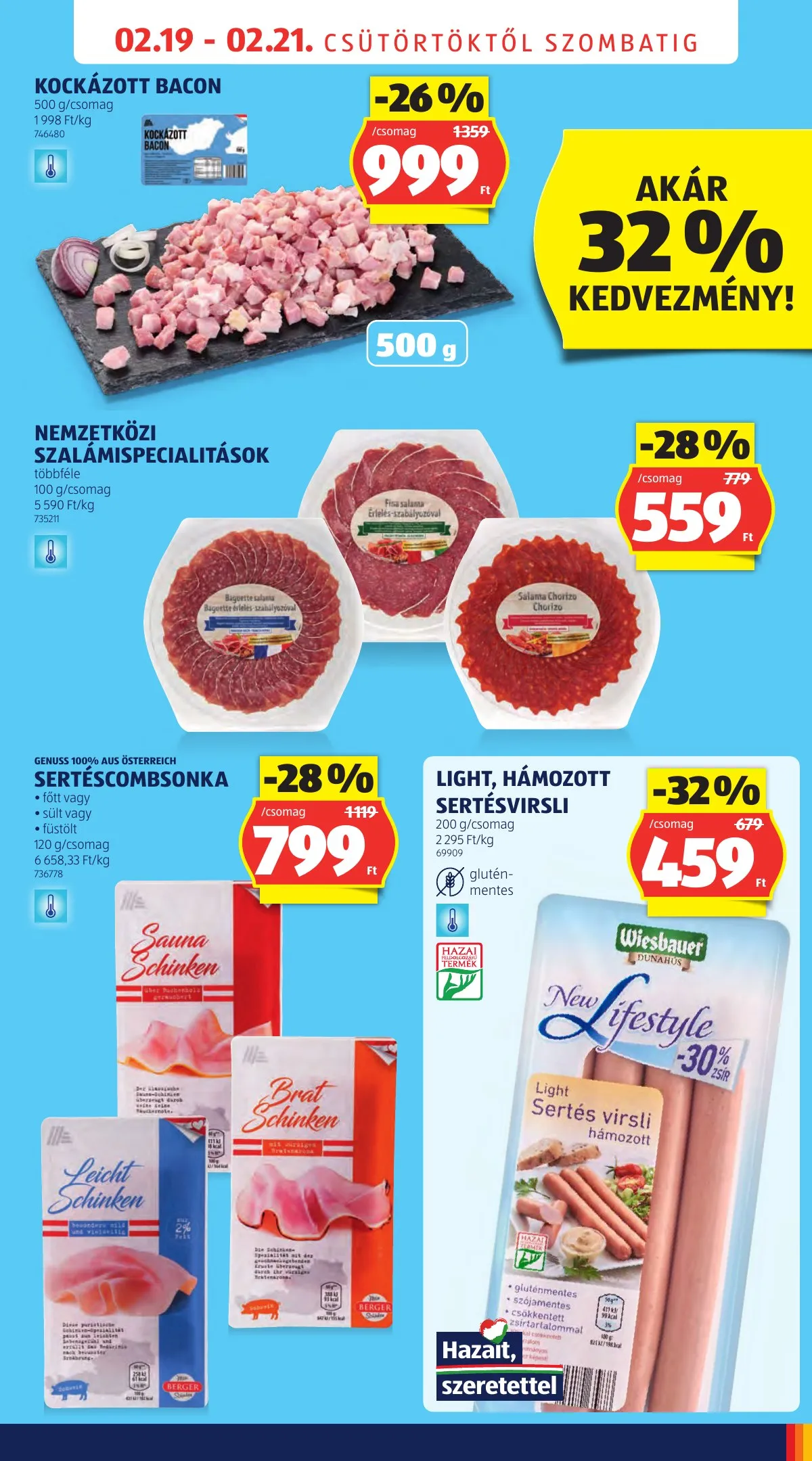 Aldi akciós újság Ujranyitas budapest 5 kerulet bathory utca 8 02.19–02.21 – 5. oldal