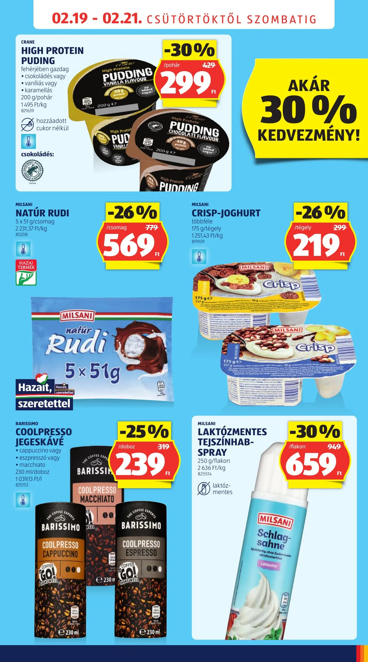 Aldi akciós újság Ujranyitas budapest 5 kerulet bathory utca 8 02.19–02.21 – 7. oldal