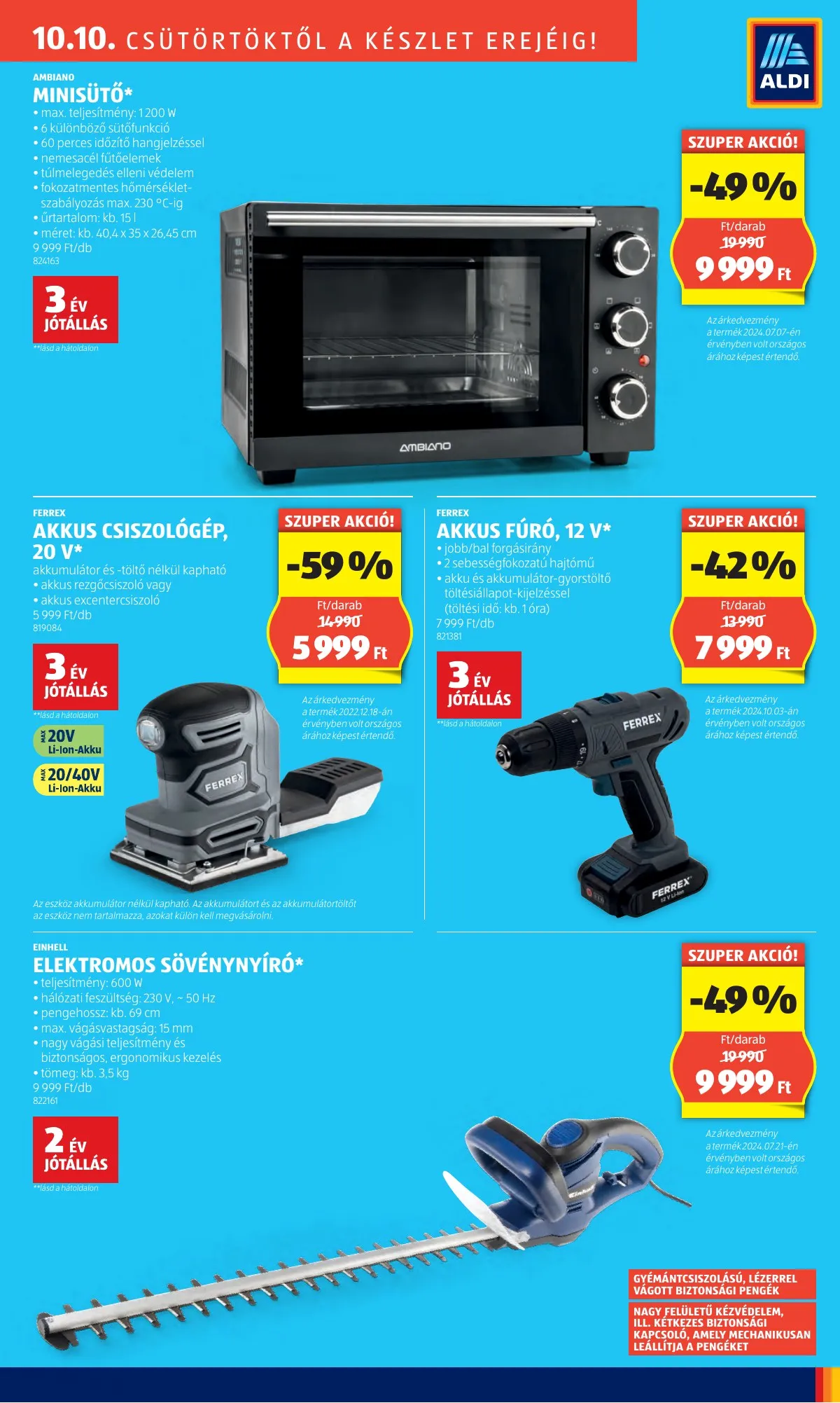 Aldi akciós újság Ujranyitasi Budapest Szekelyhid u 23 10.10–10.10 – 11. oldal