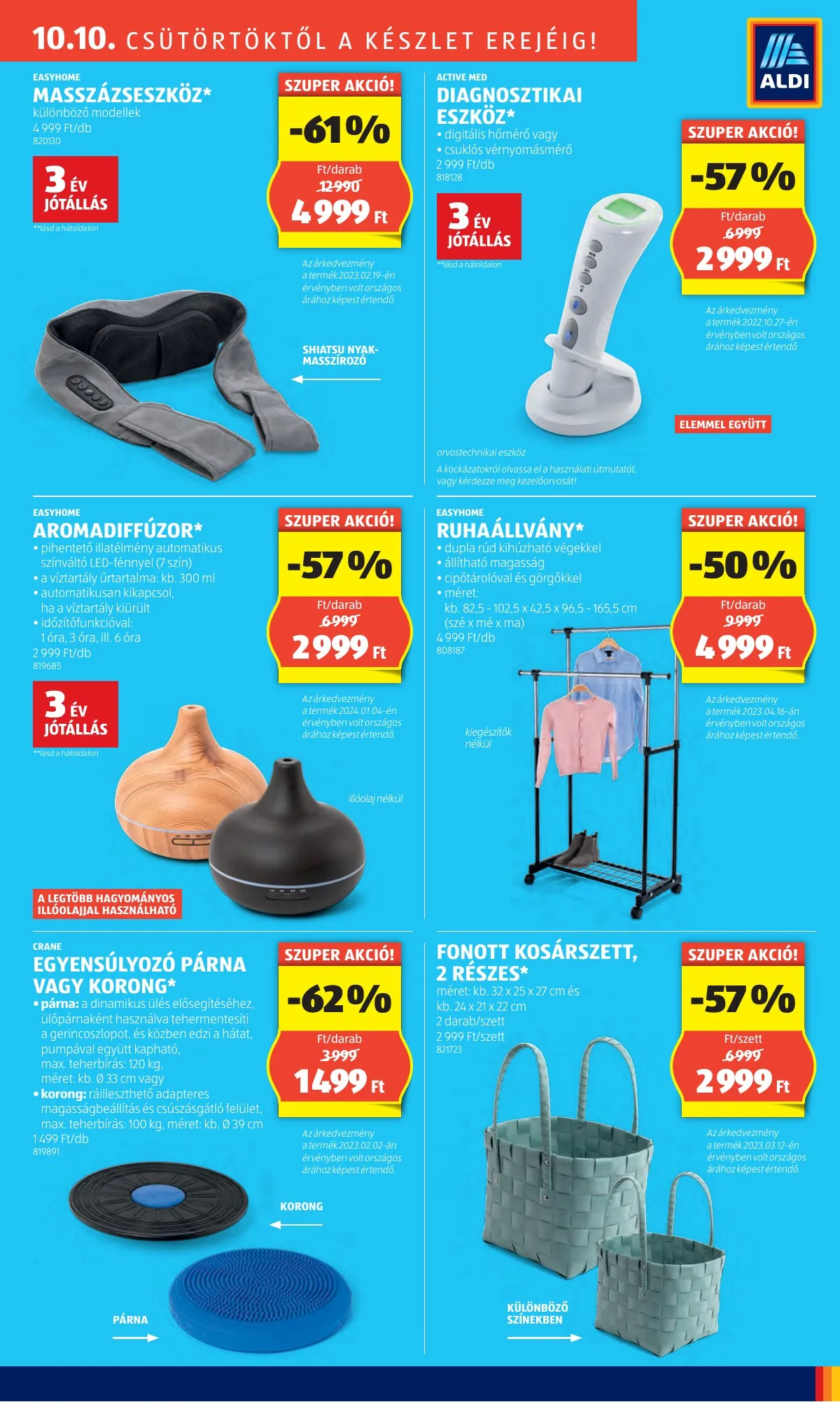 Aldi akciós újság Ujranyitasi Budapest Szekelyhid u 23 10.10–10.10 – 13. oldal