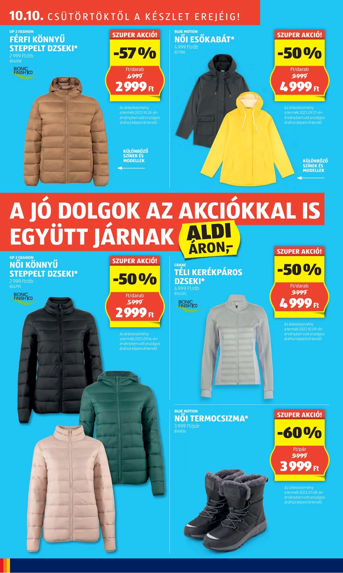 Aldi akciós újság Ujranyitasi Budapest Szekelyhid u 23 10.10–10.10 – 14. oldal