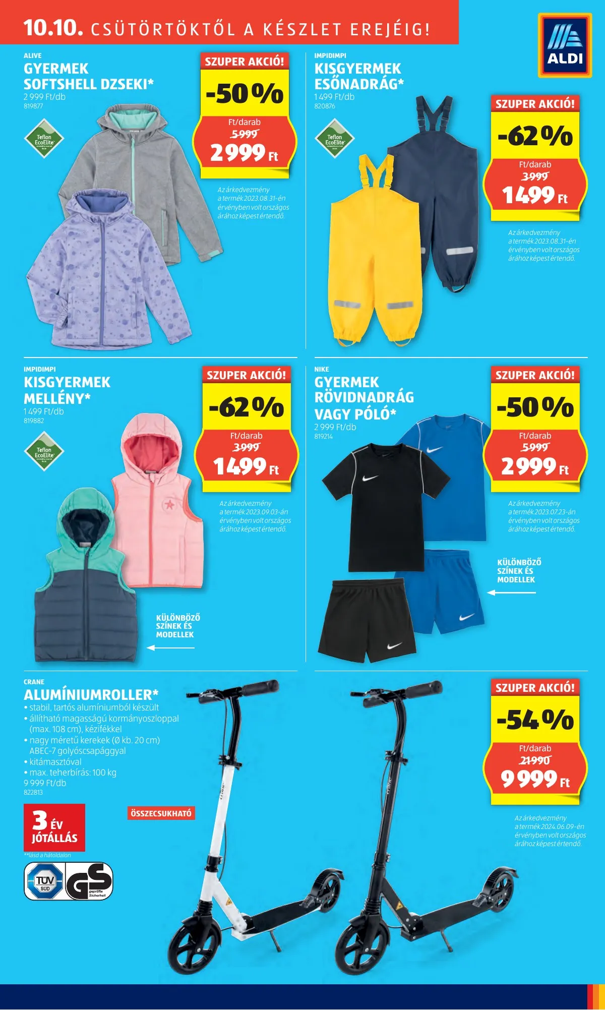 Aldi akciós újság Ujranyitasi Budapest Szekelyhid u 23 10.10–10.10 – 15. oldal