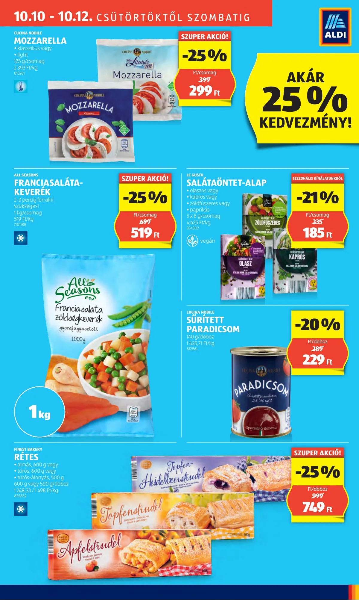Aldi akciós újság Ujranyitasi Budapest Szekelyhid u 23 10.10–10.10 – 3. oldal