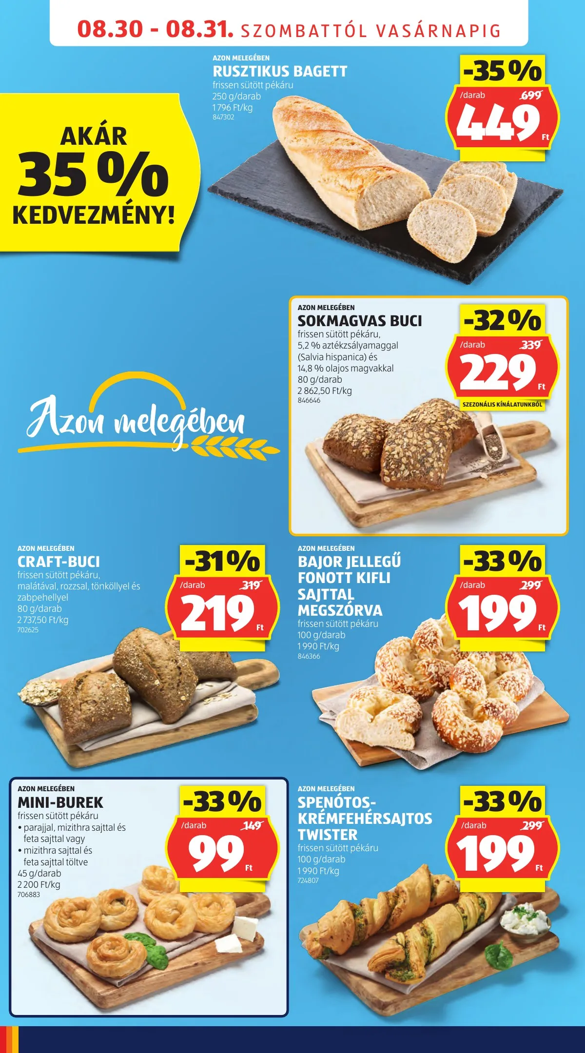 Aldi akciós újság Ullo K Sped krt. Ujranyitas 08.30–08.31 – 4. oldal