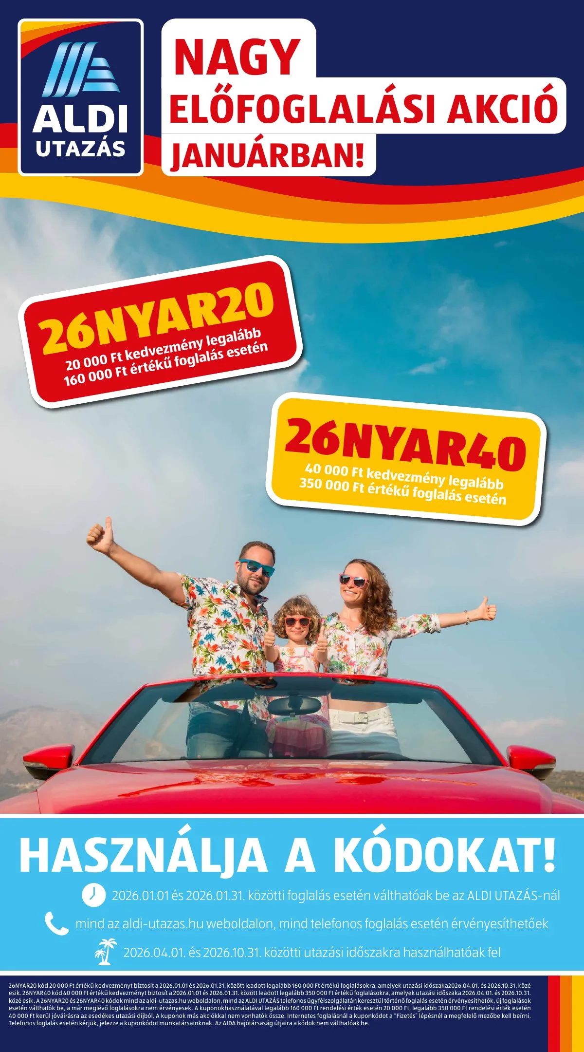 Aldi akciós újság Utazas 01.01–01.01
