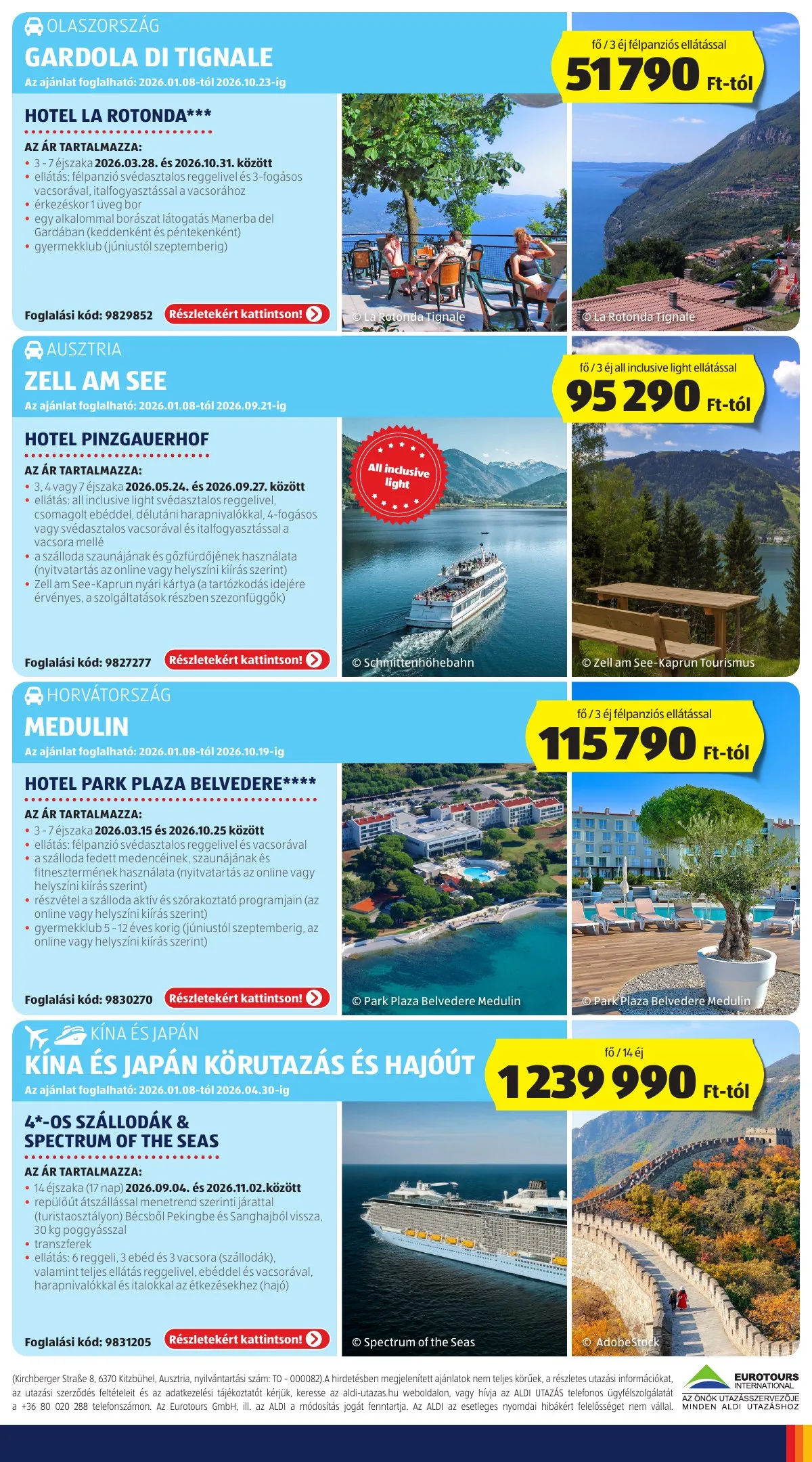 Aldi akciós újság Utazas 01.08–01.08 – 3. oldal