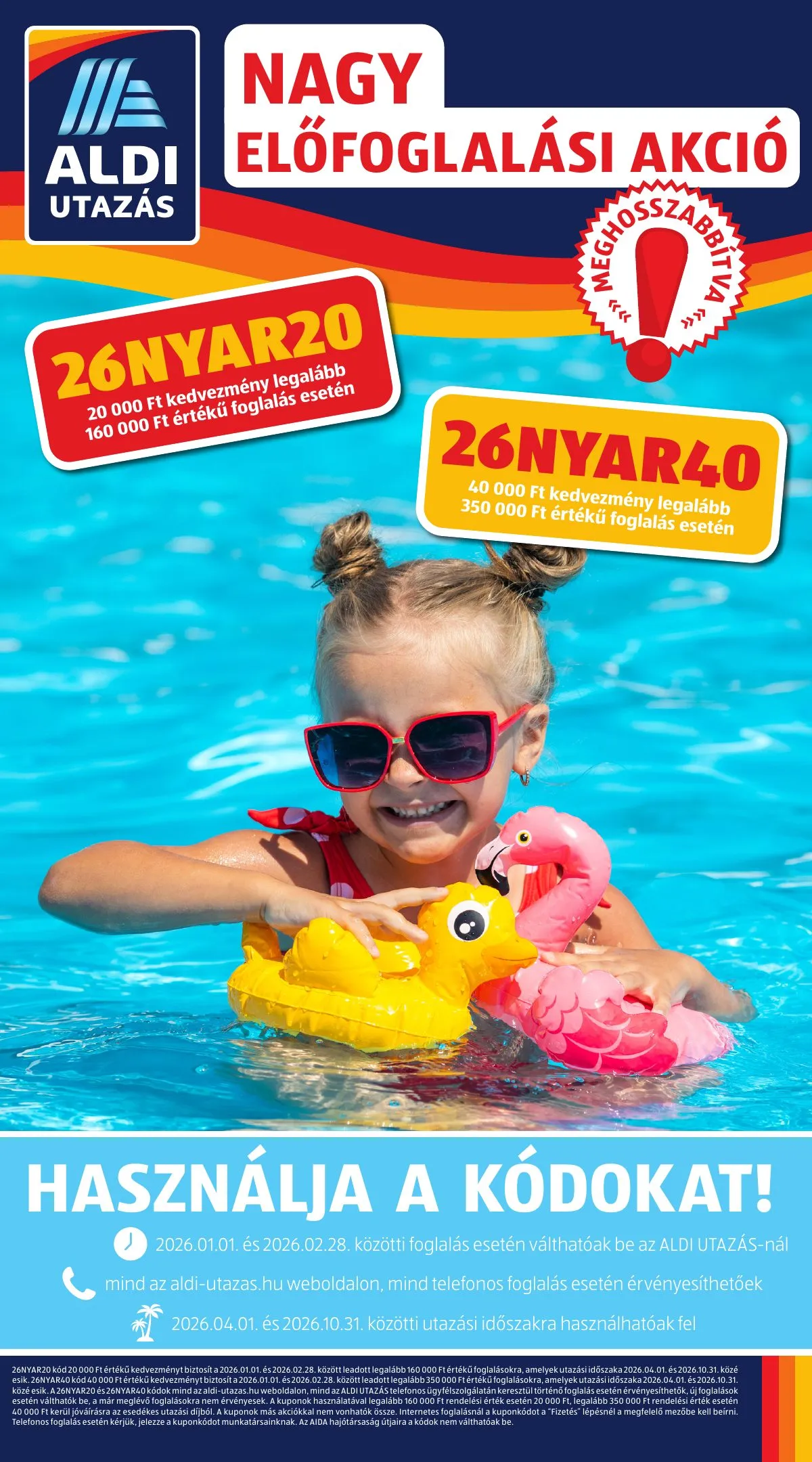 Aldi akciós újság Utazas 02.26–02.26
