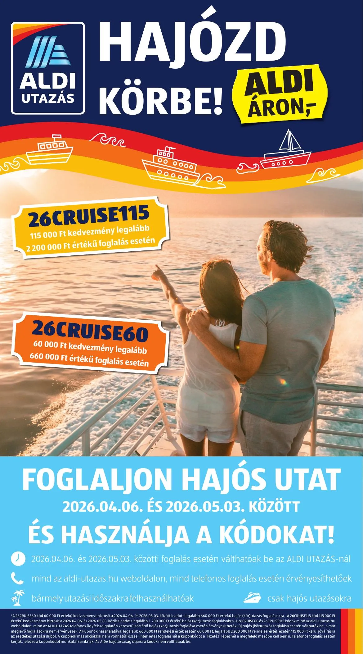 Aldi akciós újság Utazas 04.02–04.02