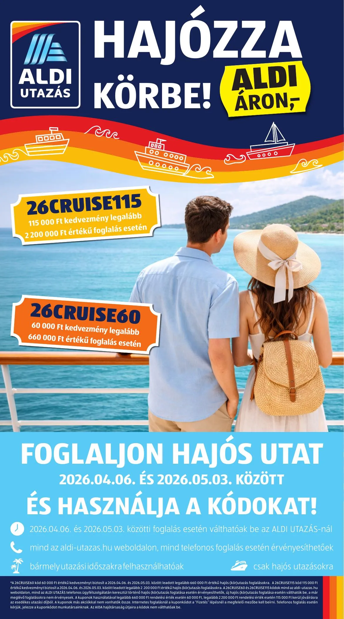 Aldi akciós újság Utazas 04.09–04.09