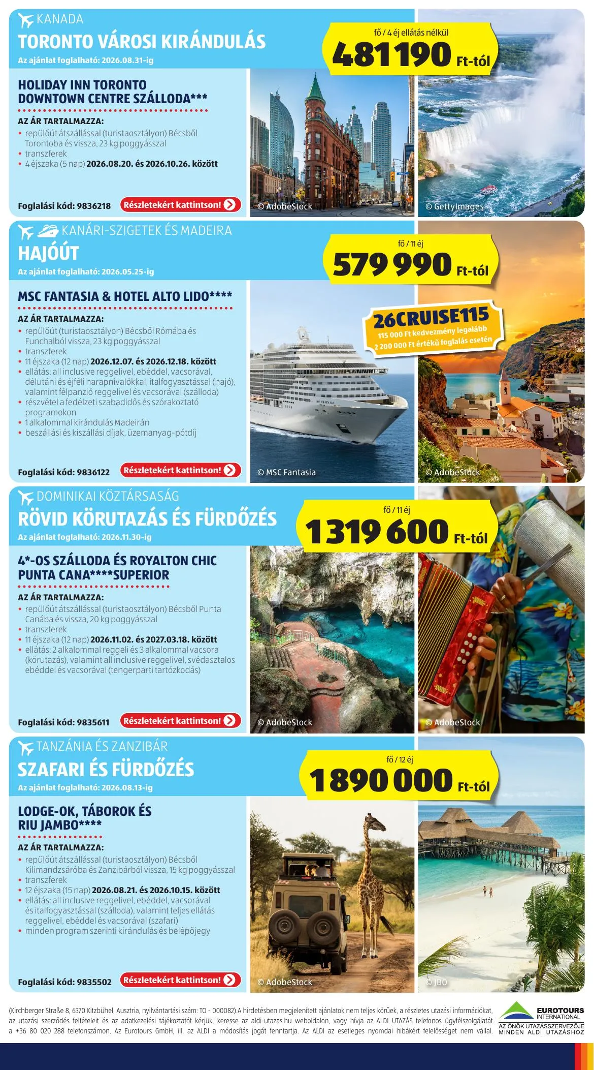 Aldi akciós újság Utazas 04.16–04.16 – 5. oldal