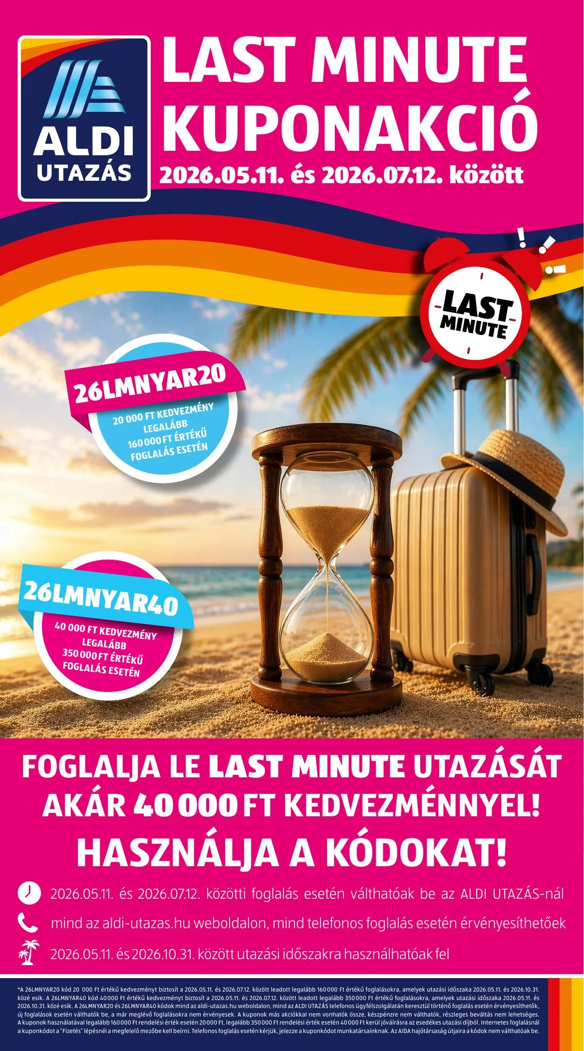 Aldi akciós újság Utazas 05.14–05.14