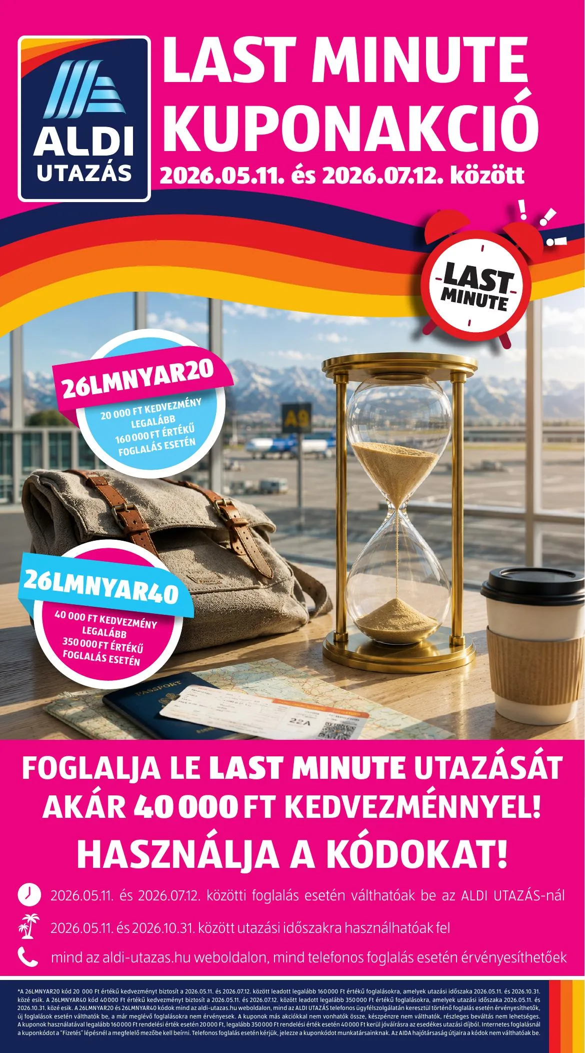 Aldi akciós újság Utazas 05.21–05.21