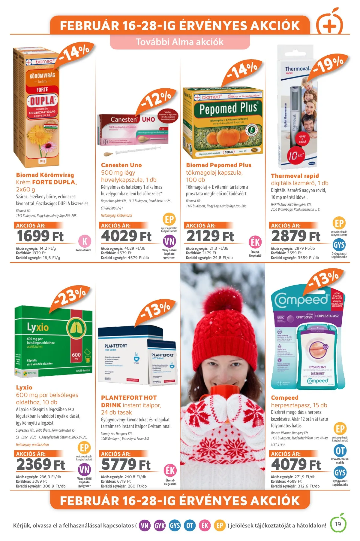 Alma akciós újság Gyogyszertar 02.01–02.28 – 19. oldal