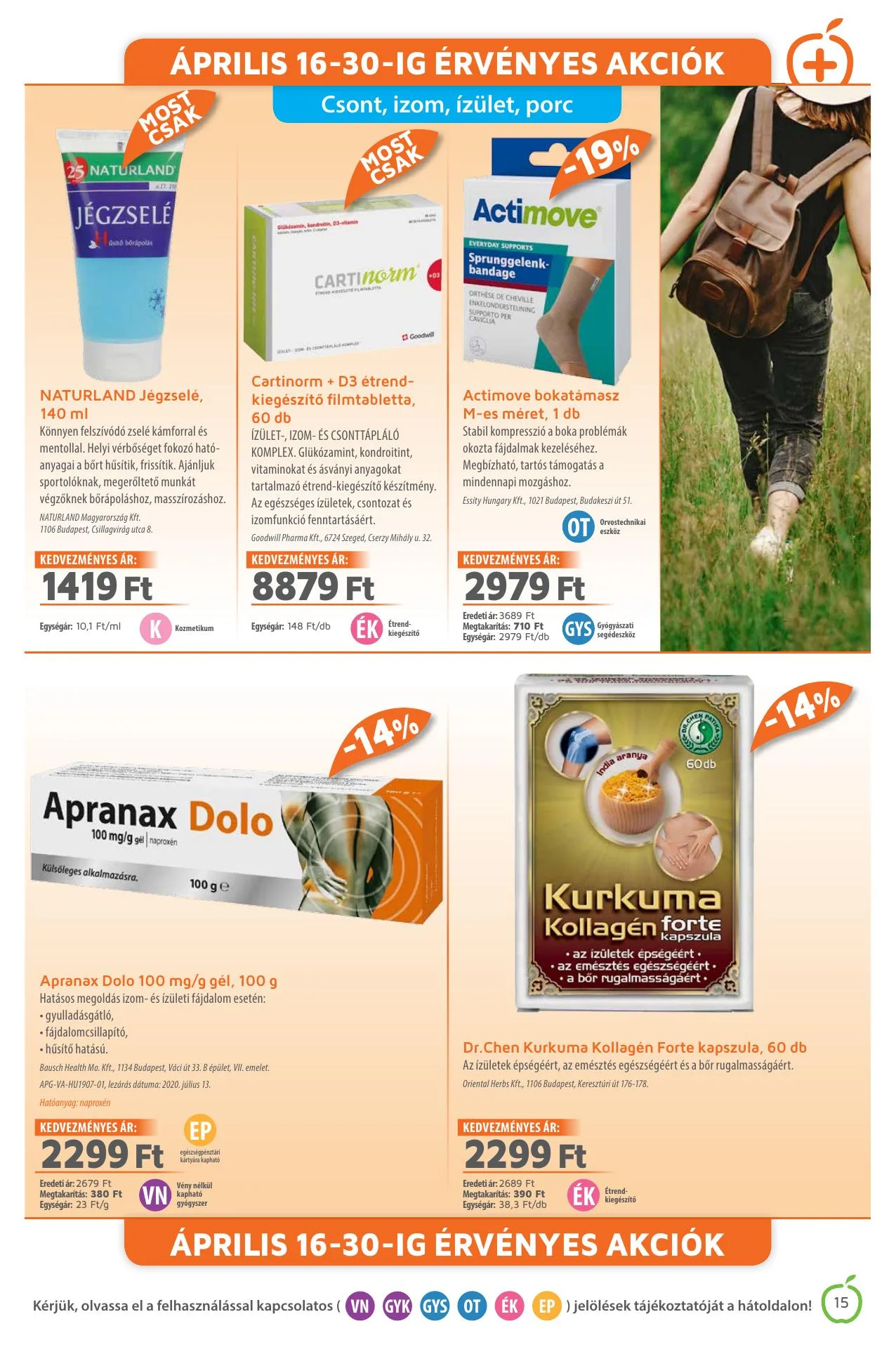 Alma akciós újság Patika 04.01–04.30 – 15. oldal