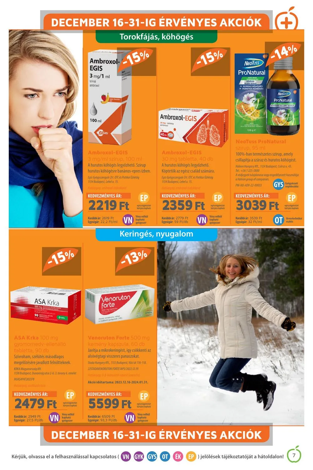 Alma akciós újság Patika 12.01–12.31 – 7. oldal