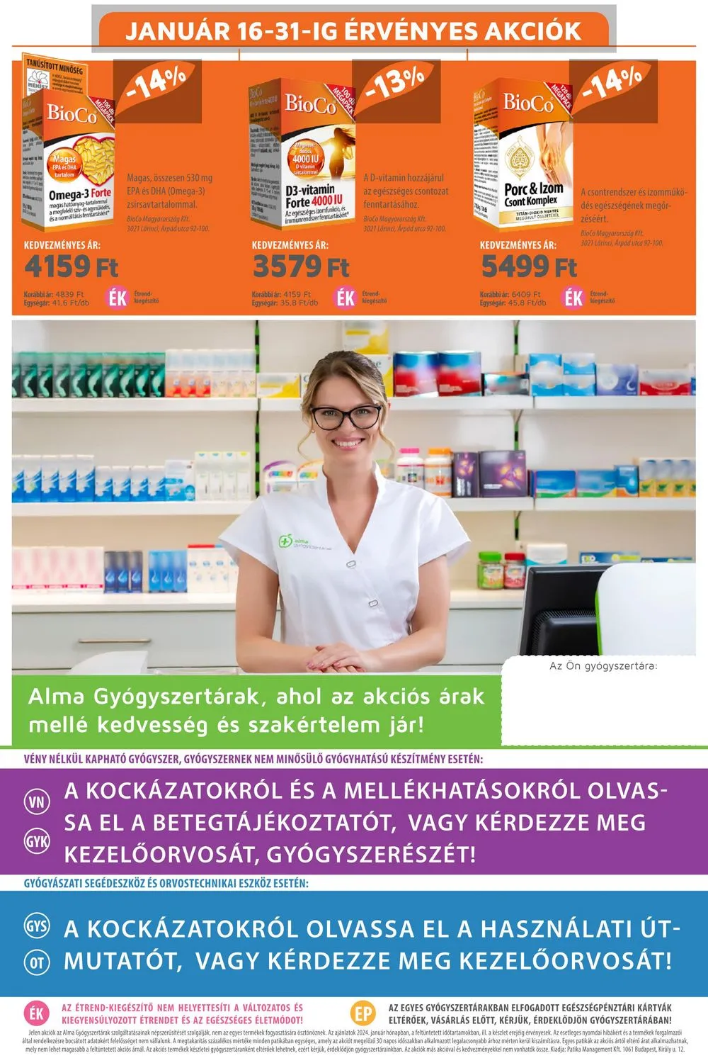 Alma akciós újság Patika 01.01–01.31 – 20. oldal