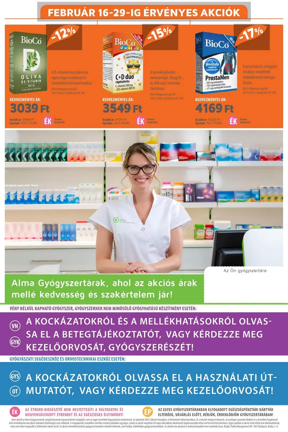 Alma akciós újság Patika 02.01–02.29 – 20. oldal