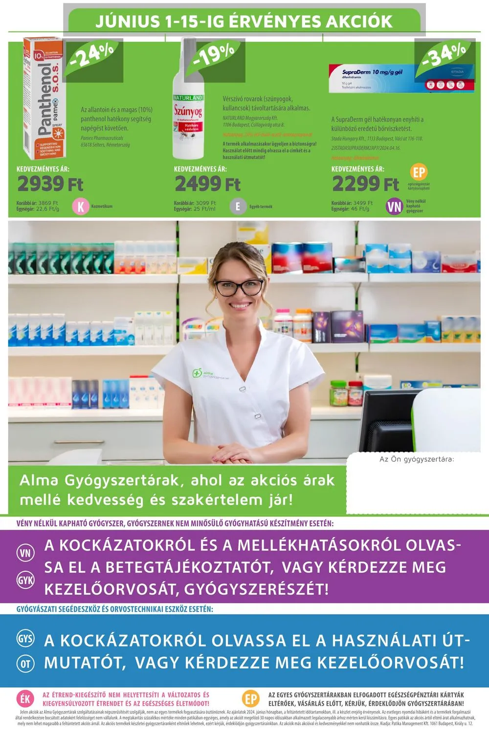Alma akciós újság Patika 06.01–06.30 – 20. oldal