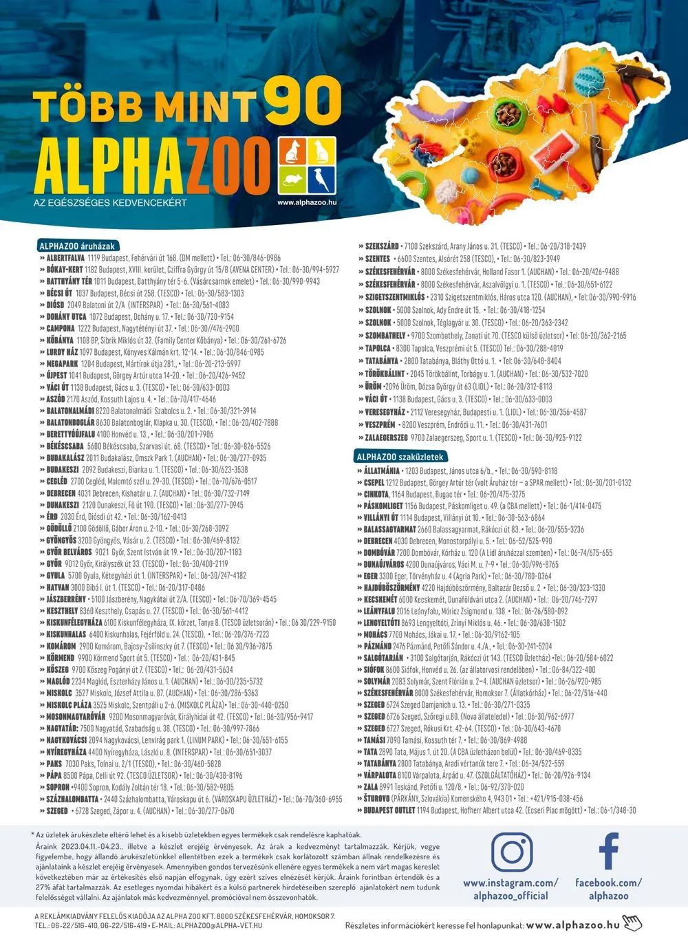 Alphazoo akciós újság 04.11–04.23 – 12. oldal