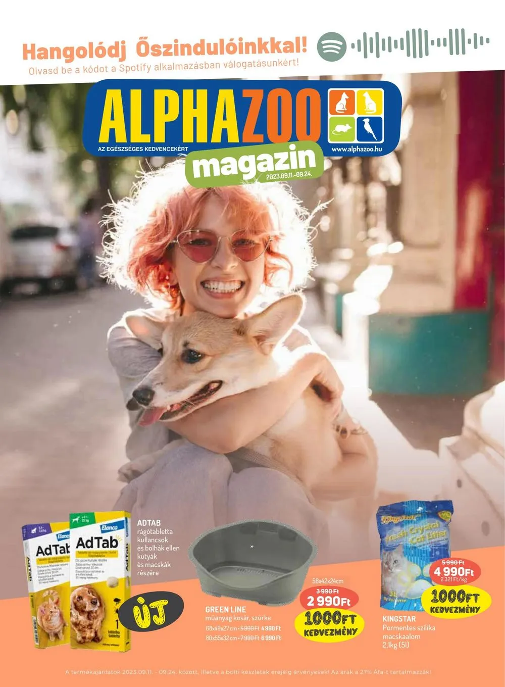 Alphazoo akciós újság 09.11–09.24