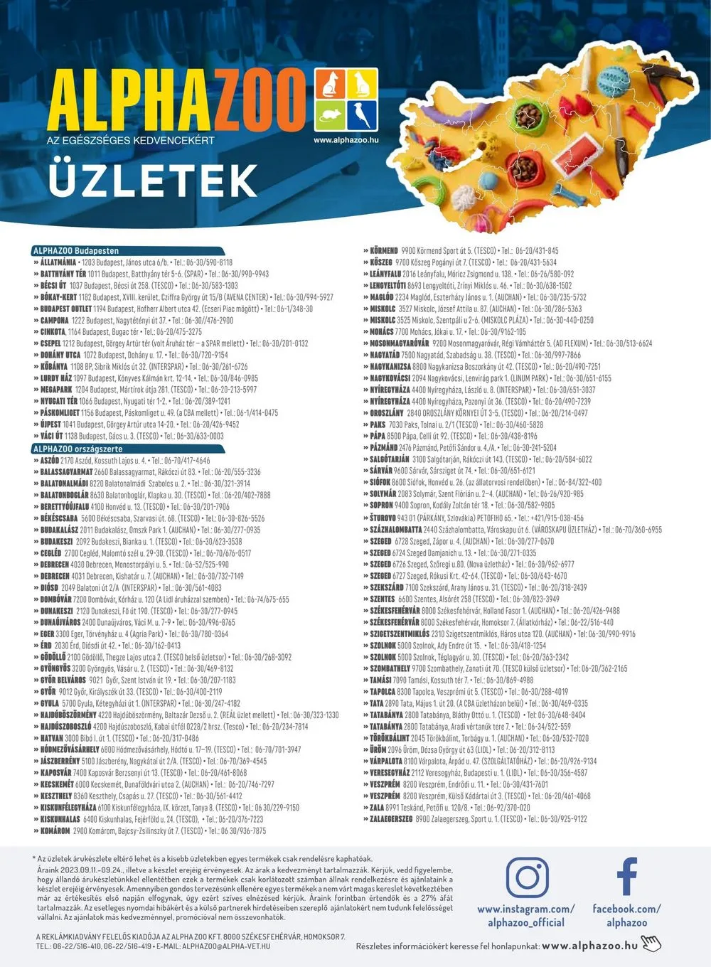 Alphazoo akciós újság 09.11–09.24 – 14. oldal