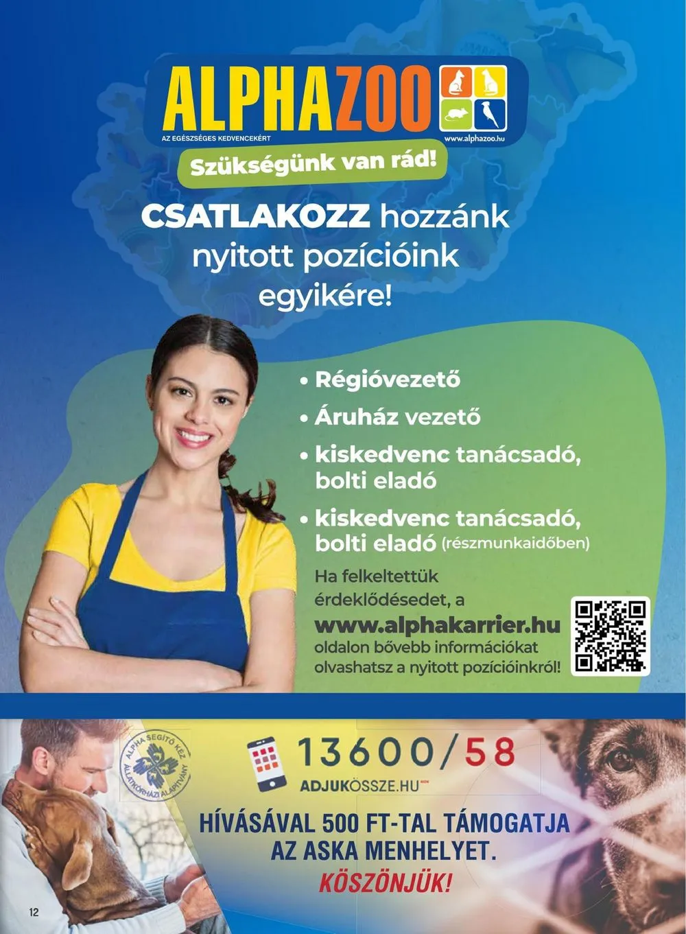 Alphazoo akciós újság 10.09–10.22 – 12. oldal