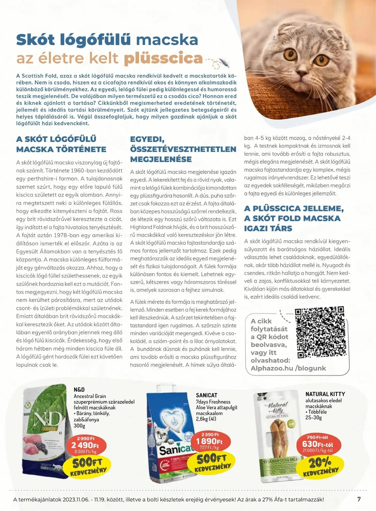 Alphazoo akciós újság 11.06–11.19 – 7. oldal