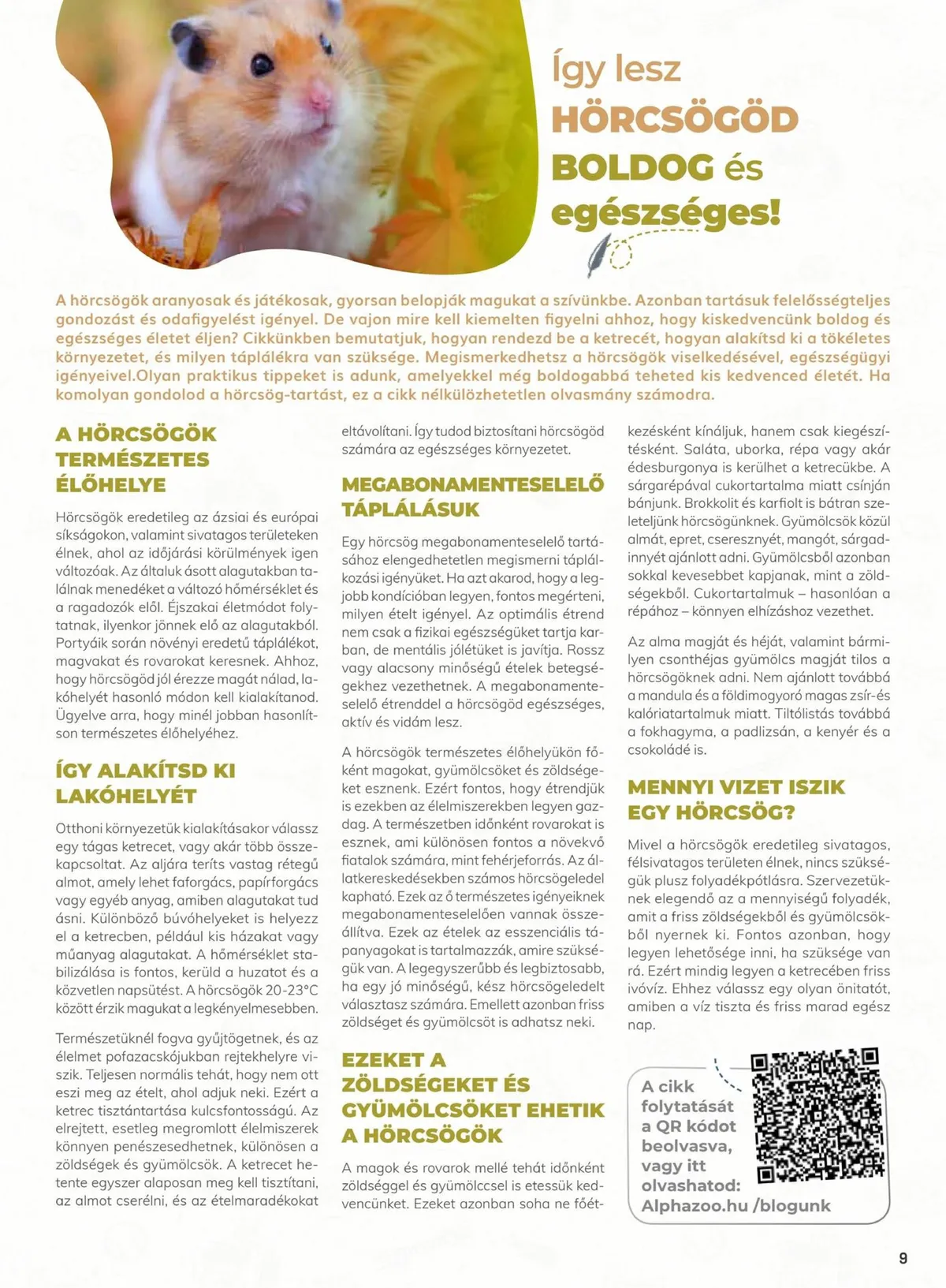 Alphazoo akciós újság 11.06–11.19 – 9. oldal