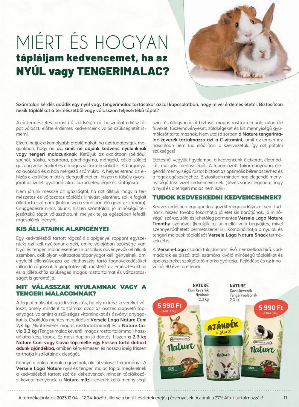 Alphazoo akciós újság 12.04–12.24 – 11. oldal