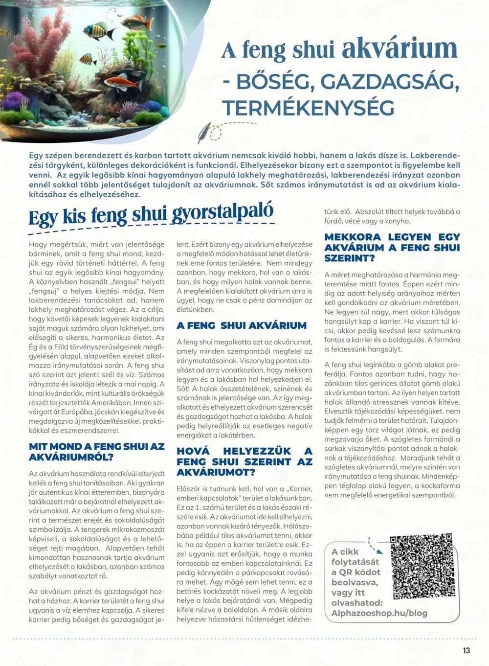 Alphazoo akciós újság 12.04–12.24 – 13. oldal