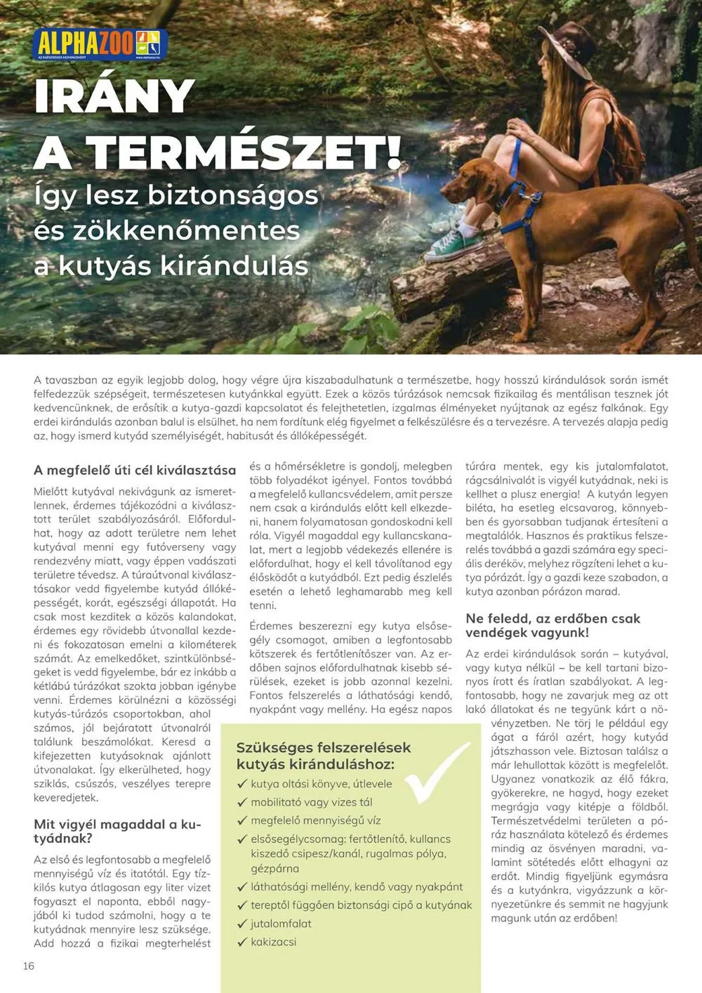Alphazoo akciós újság 03.13–03.24 – 16. oldal