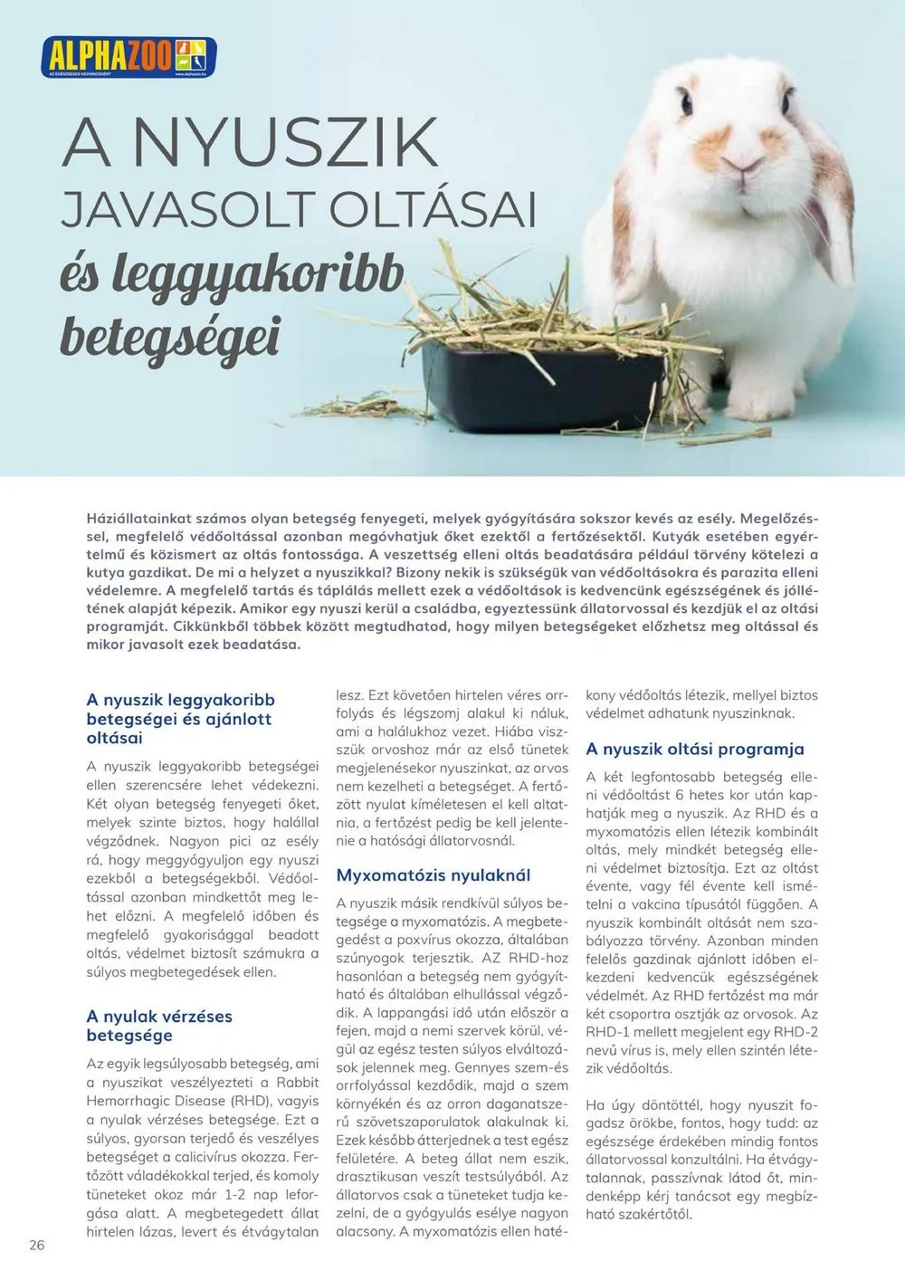 Alphazoo akciós újság 03.13–03.24 – 26. oldal