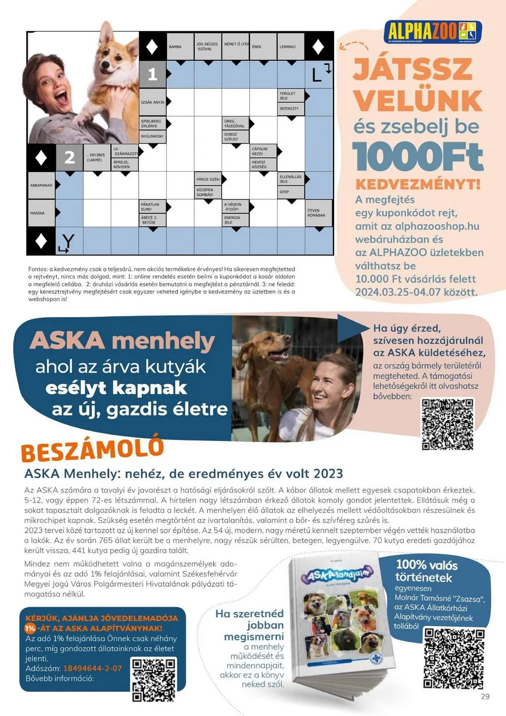 Alphazoo akciós újság 03.13–03.24 – 29. oldal