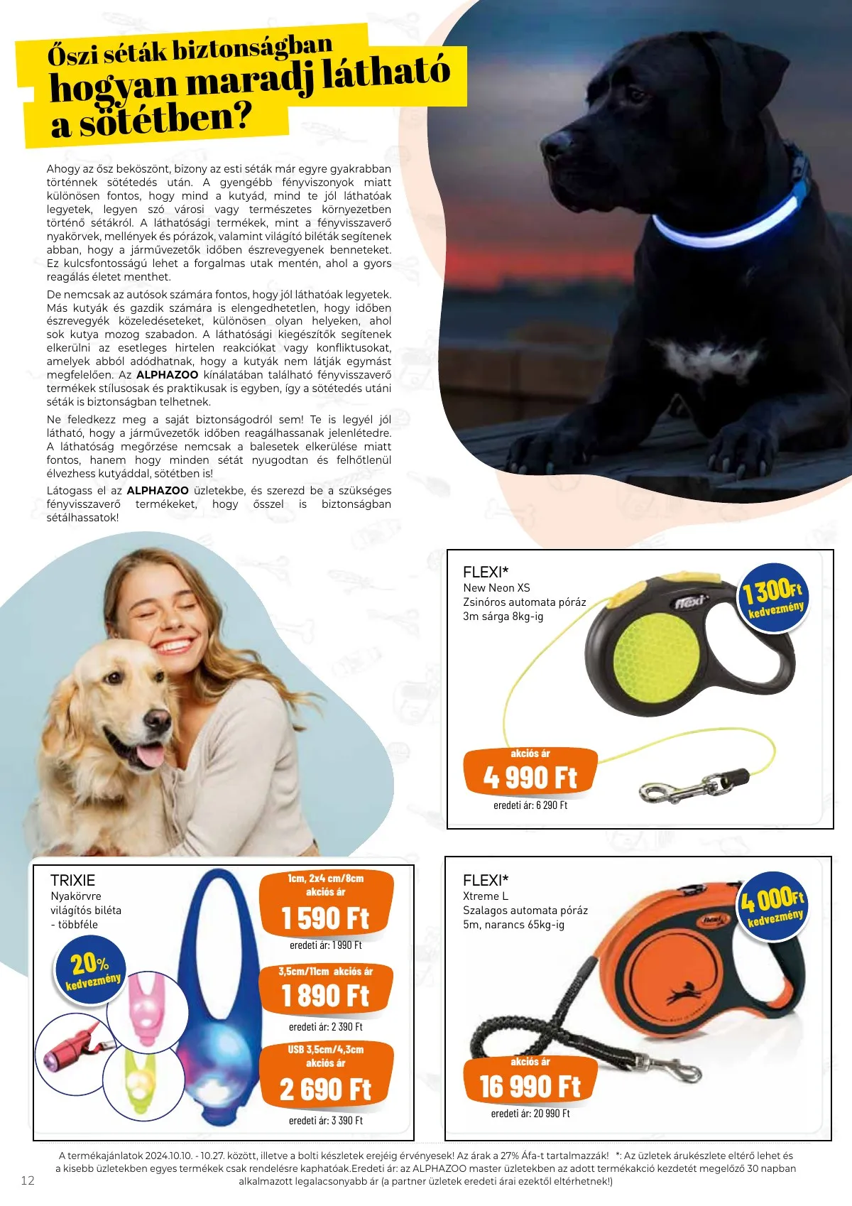 Alphazoo akciós újság 11.11–11.24 – 12. oldal