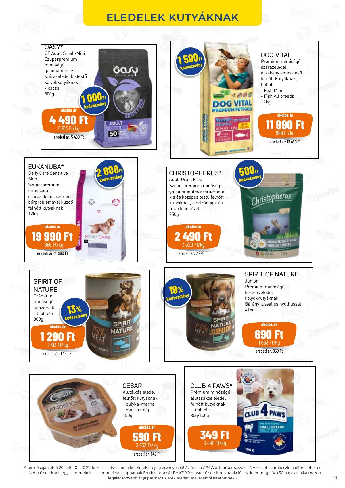 Alphazoo akciós újság 11.11–11.24 – 9. oldal