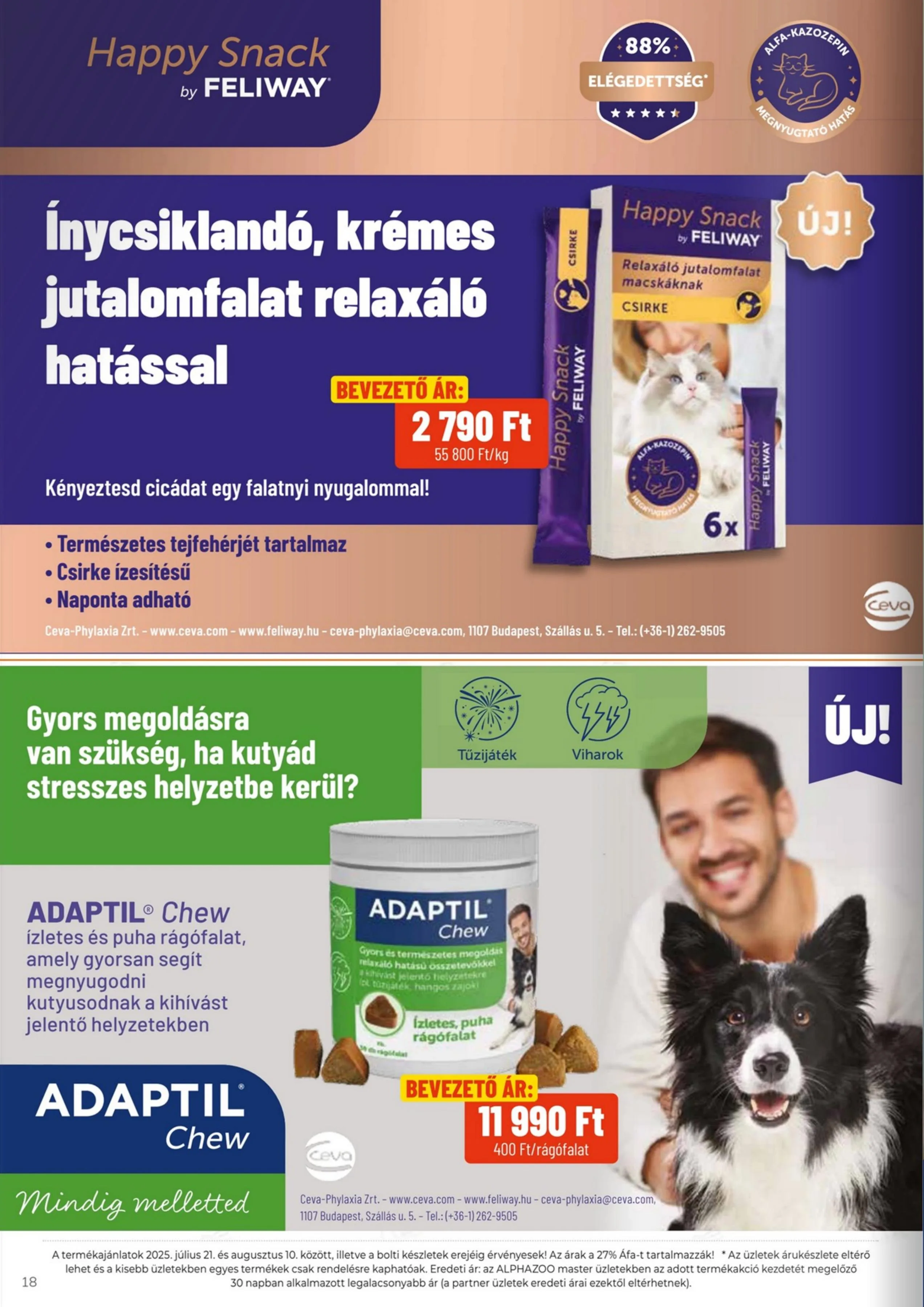 Alphazoo akciós újság 07.21–08.10 – 18. oldal