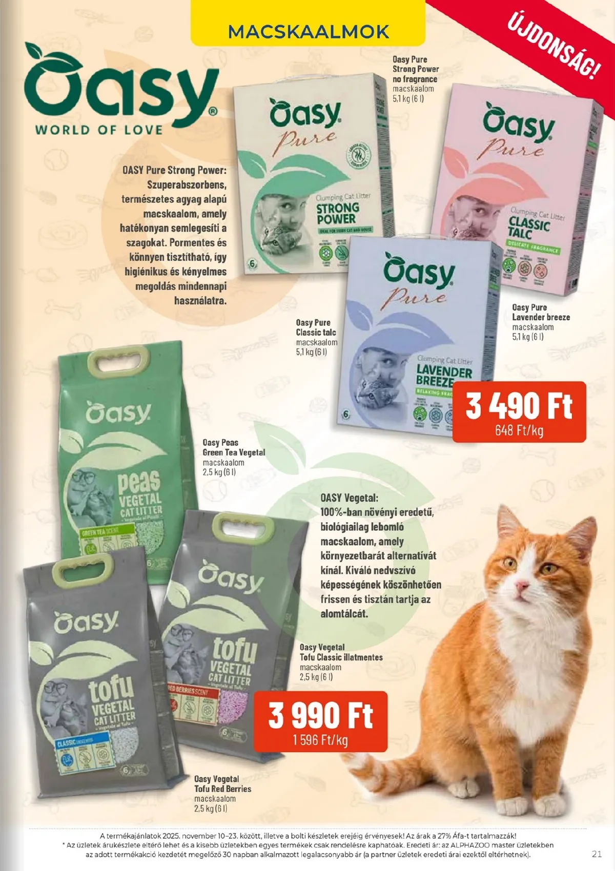 Alphazoo akciós újság 11.10–11.23 – 21. oldal