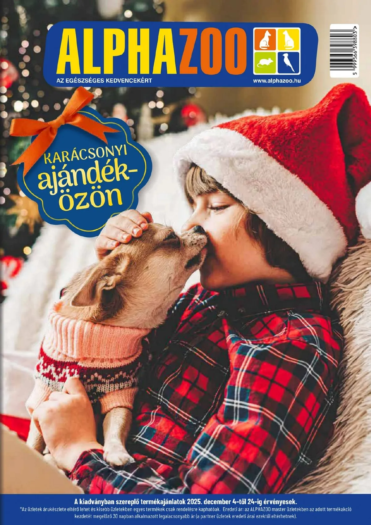 Alphazoo akciós újság 12.01–12.31