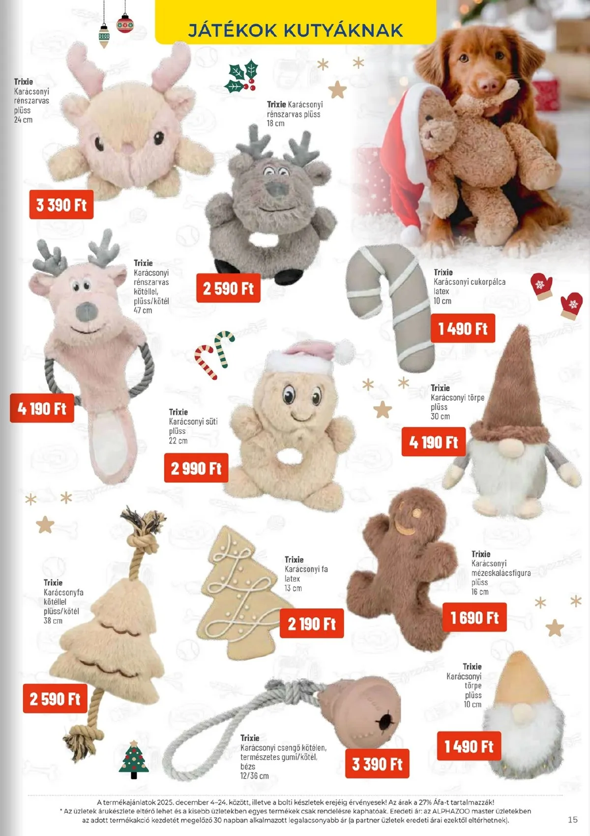 Alphazoo akciós újság 12.01–12.31 – 15. oldal