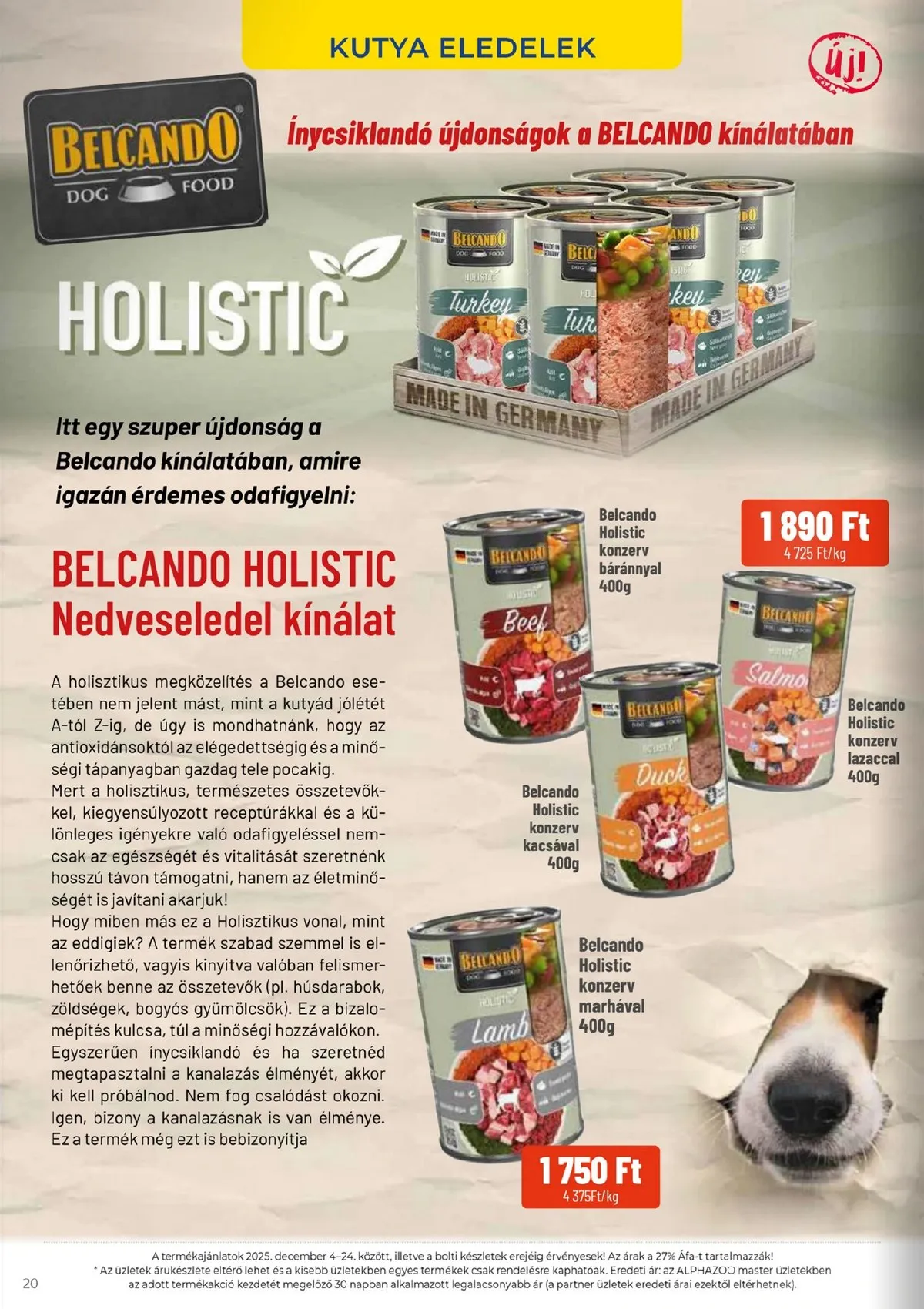 Alphazoo akciós újság 12.01–12.31 – 20. oldal