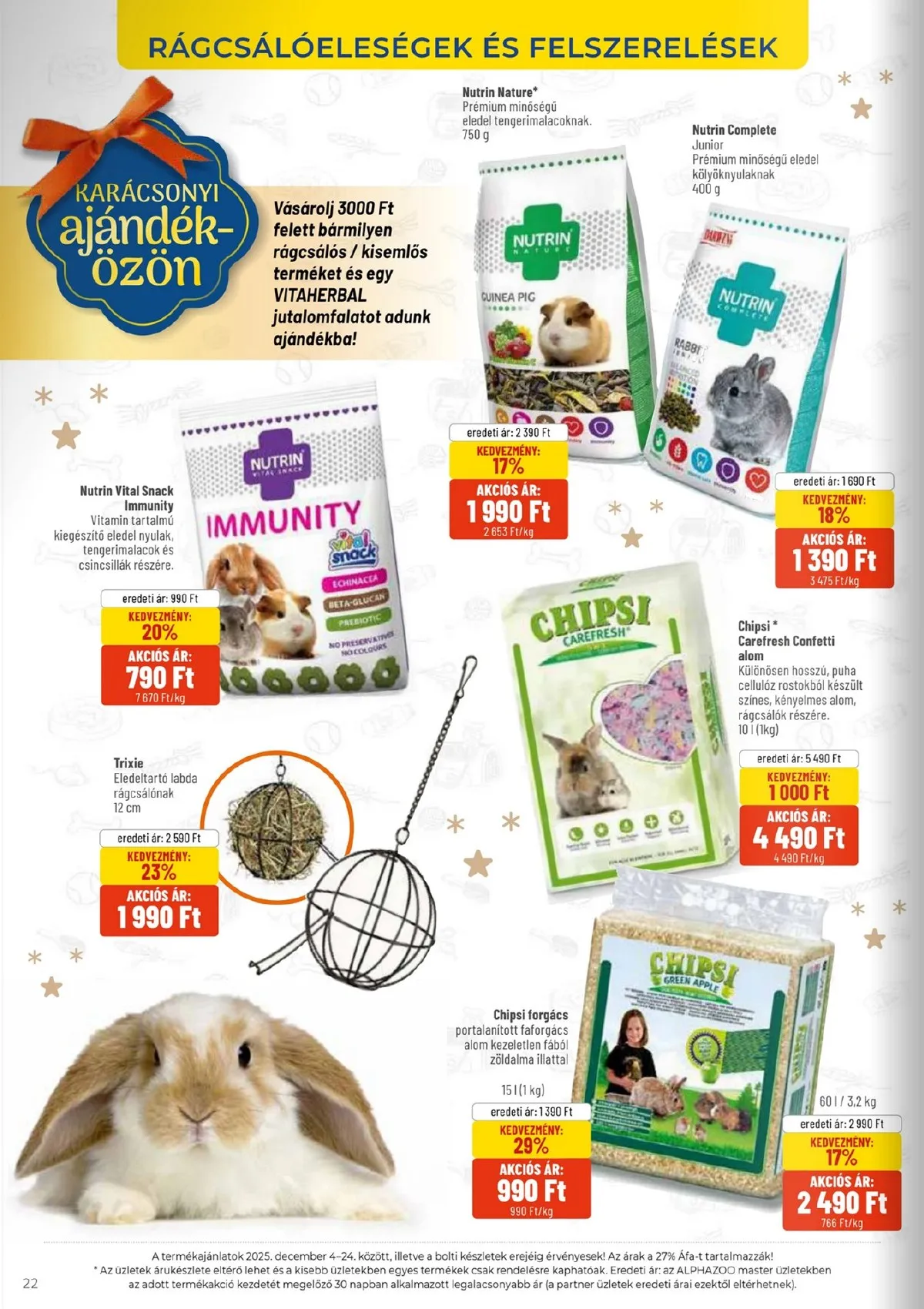 Alphazoo akciós újság 12.01–12.31 – 22. oldal