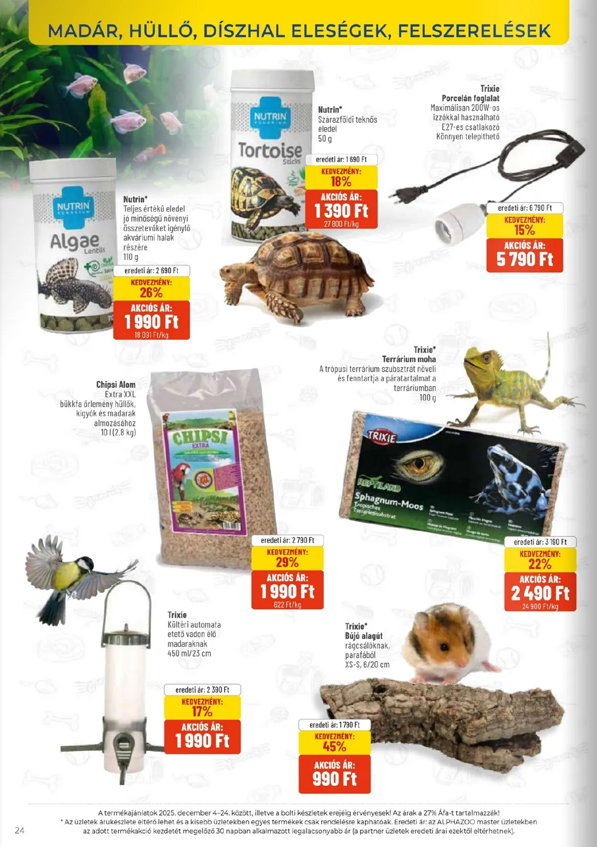 Alphazoo akciós újság 12.01–12.31 – 24. oldal