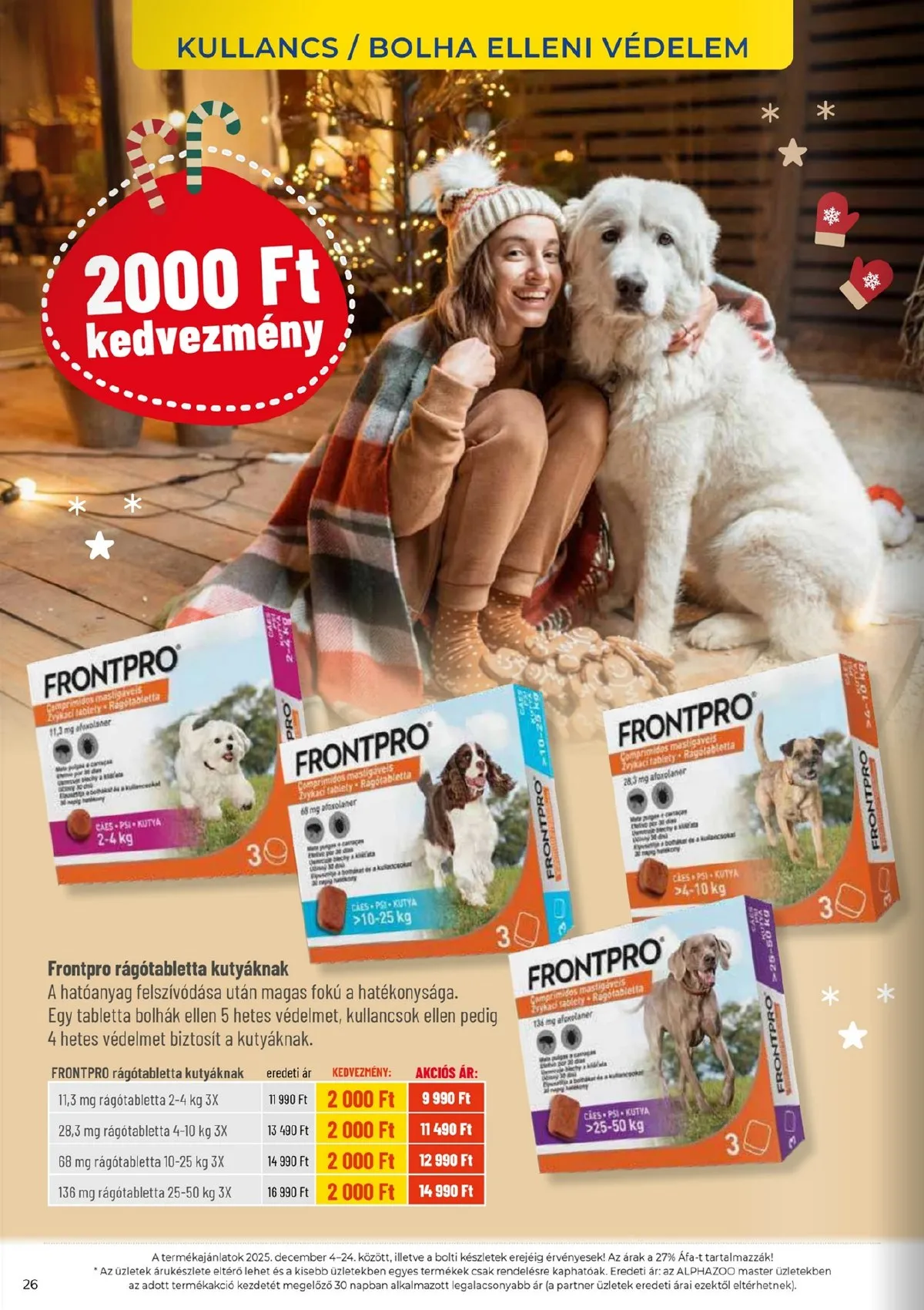 Alphazoo akciós újság 12.01–12.31 – 26. oldal