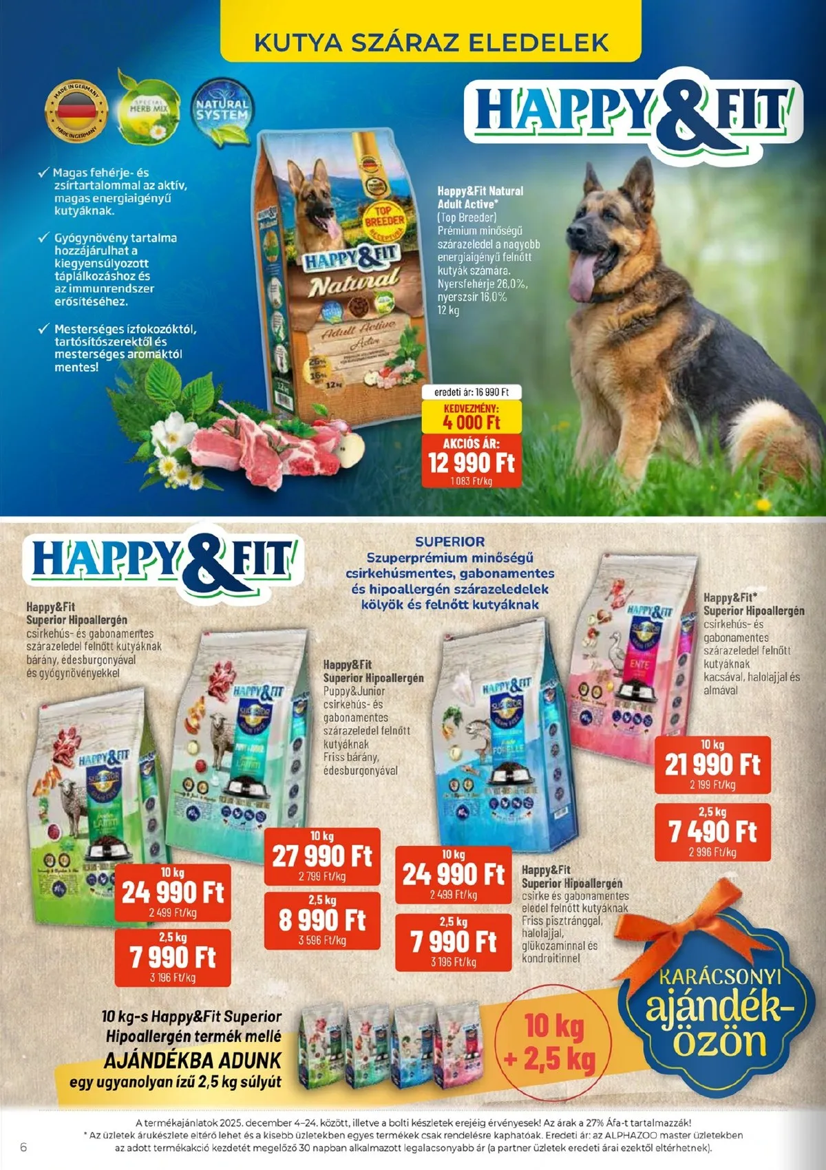 Alphazoo akciós újság 12.01–12.31 – 6. oldal