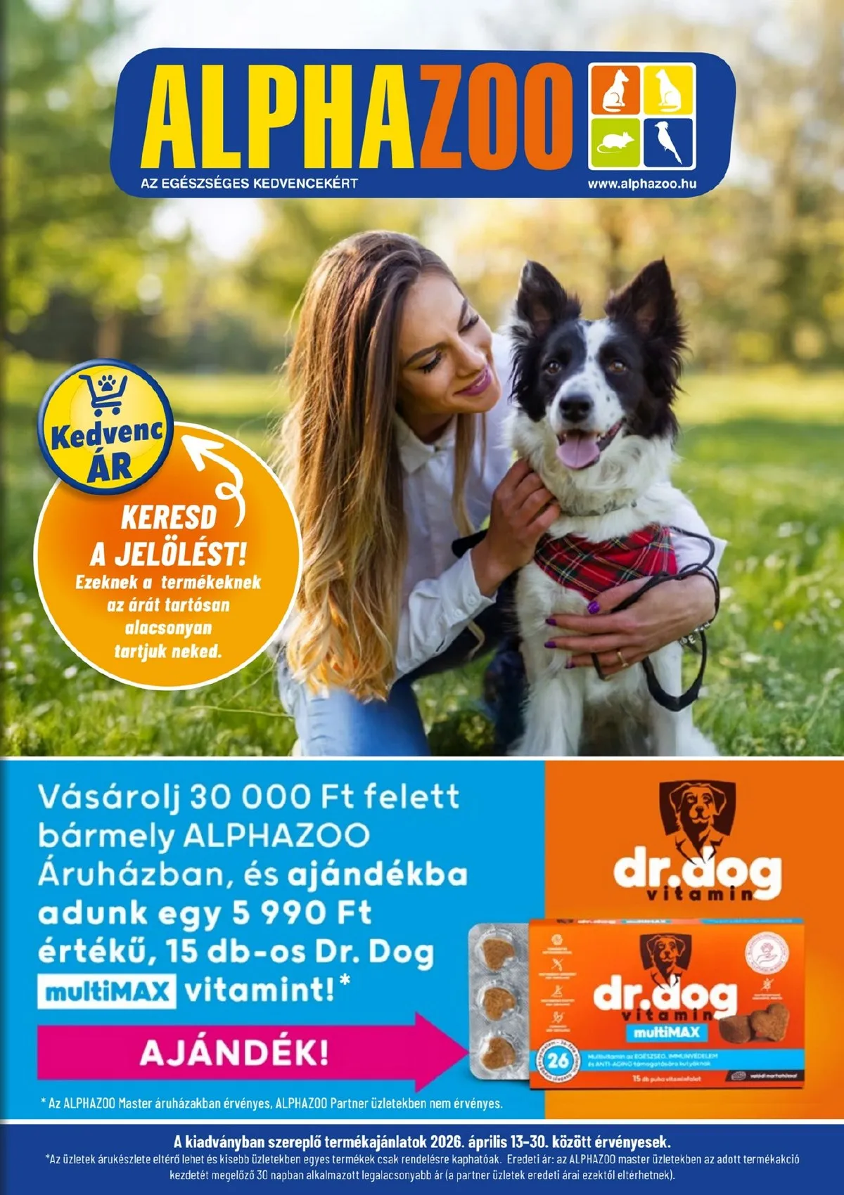 Alphazoo akciós újság 05.13–05.30