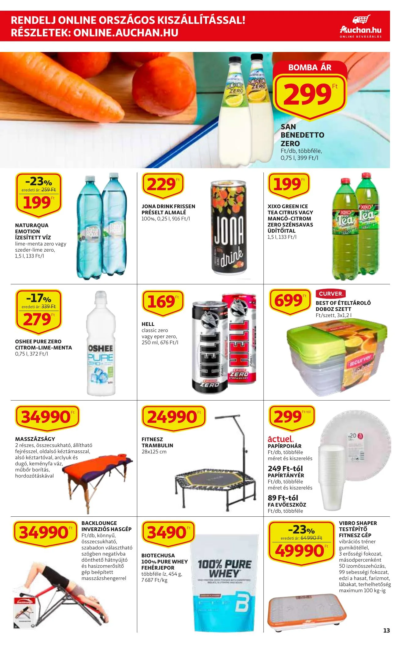 Auchan akciós újság 01.07–01.13 – 13. oldal
