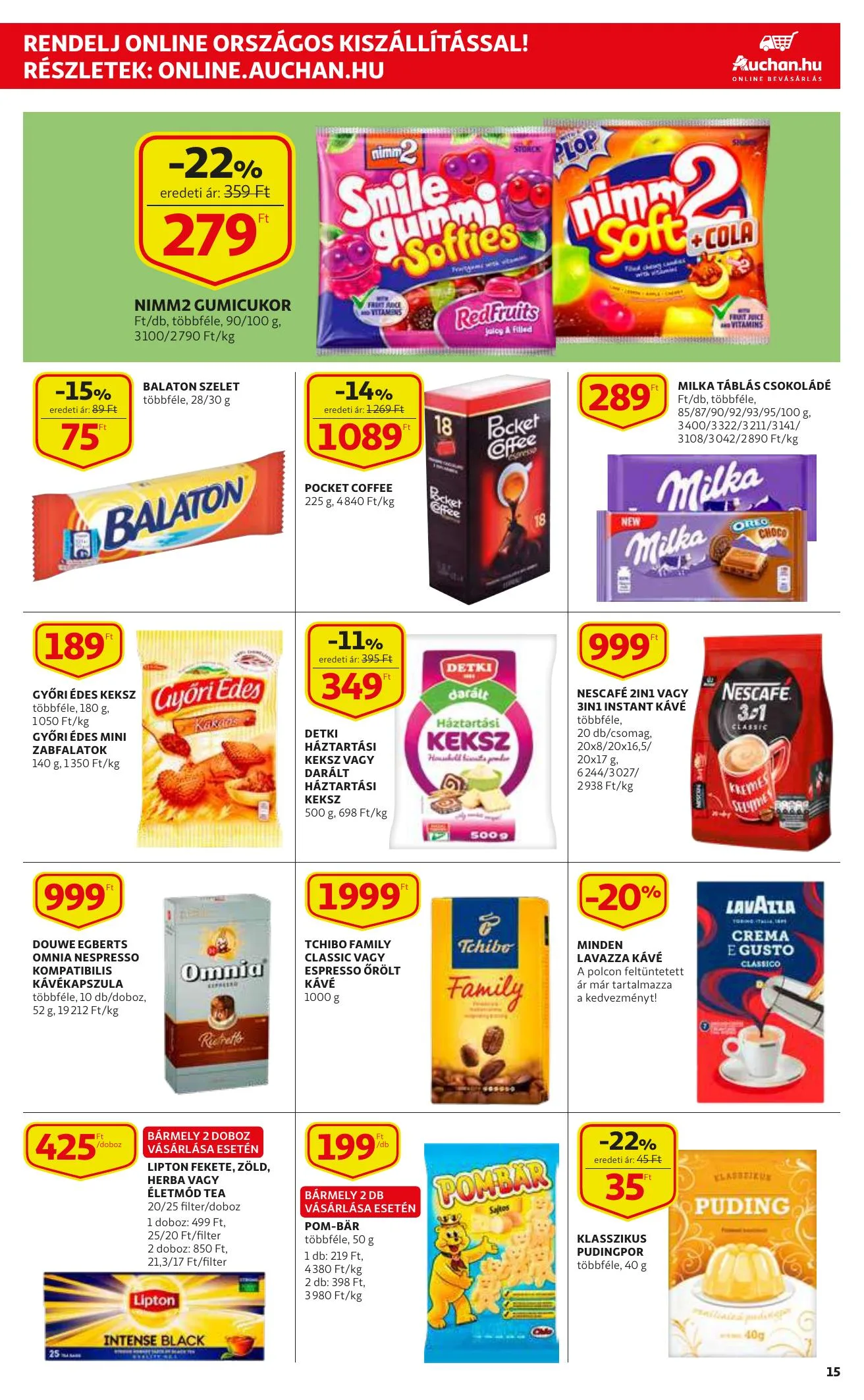 Auchan akciós újság 01.07–01.13 – 15. oldal