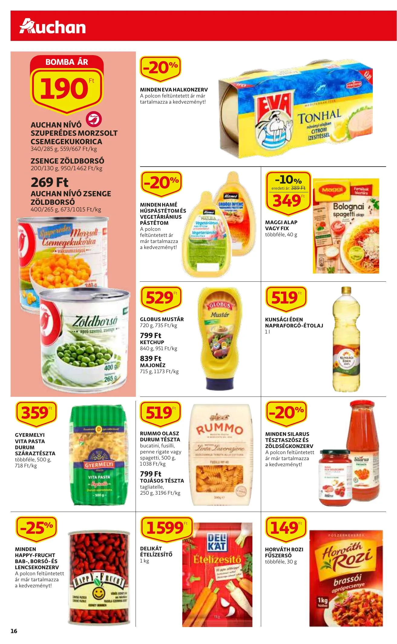 Auchan akciós újság 01.07–01.13 – 16. oldal